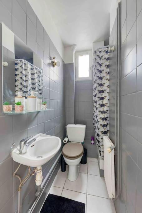 Appartement Cosy Au Calme, Proche De Paris Et Du Rer B Gentilly Dış mekan fotoğraf